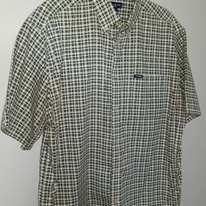 Men's Plaid Button Down Shirt